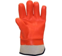 Перчатки утепленные SAFEPROTECT ВИНТЕРЛЕ КП, ПВХ, утепленные, х/б ткань с начесом, р.11 (XXL), 1 пара 03144XXL