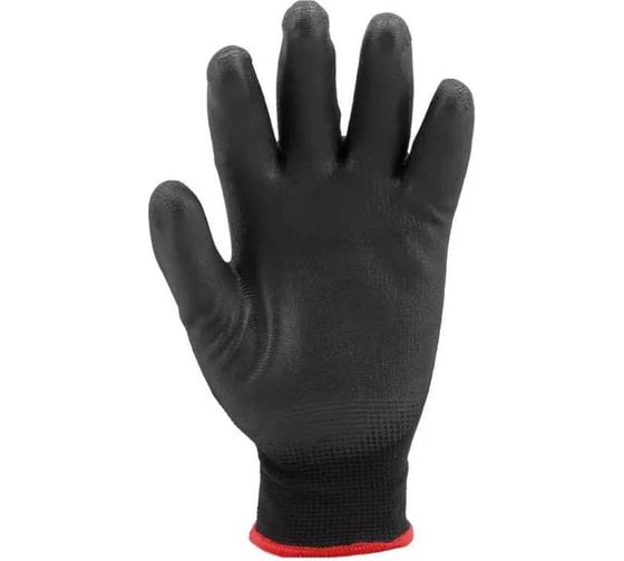 Перчатки YATO EN388 PUR BLACK размер 9 YT-74729 5997721381090 1