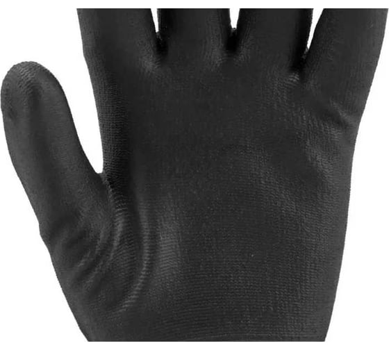 Перчатки YATO EN388 PUR BLACK размер 9 YT-74729 5997721381090 1