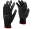 Перчатки YATO EN388 PUR BLACK размер 9 YT-74729 5997721381090 1 1