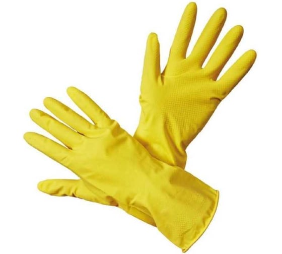 Перчатки резиновые Ben Fatto LOTUS LUX Gloves L, с напылением 30422