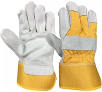 Перчатки СПЕЦСНАБ комби-спилковые, утепленные 0295