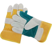 Перчатки СПЕЦСНАБ комби-спилковые, утепленные 0210