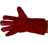 Перчатки сварочные SAMGRUPP красные, краги, р 14/3XL, 10 пар SAMC-070000001-10