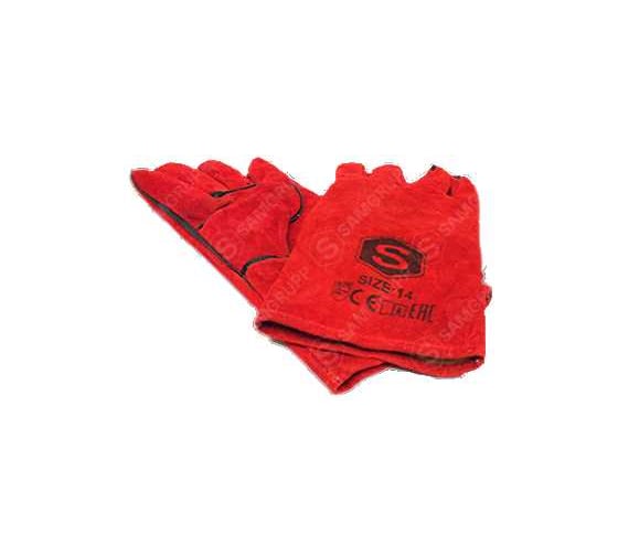 Перчатки сварочные SAMGRUPP красные, краги, р 14/3XL, 120 пар SAMC-070000001-120