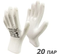 Рабочие перчатки СОФТТАЧ, нейлоновые с полиуретановым покрытием, 20 пар, размер 9 (M-L) Master-Pro® 3113-NPU-M-20