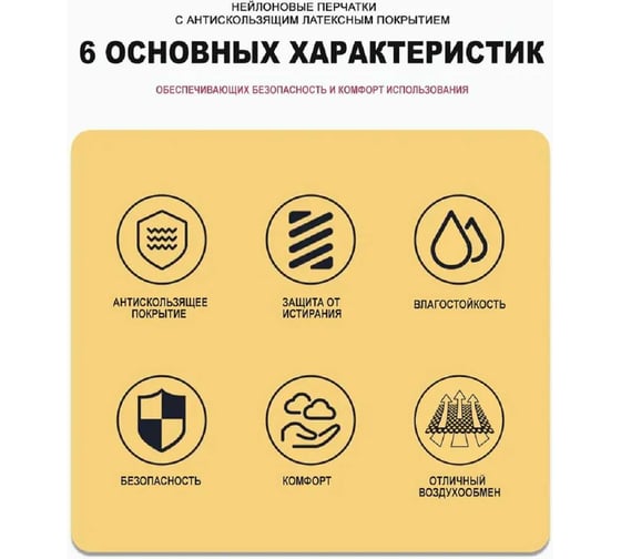 Перчатки рабочие Master-Pro 50 пар. нейлоновые с двойным латексным покрытием ТОРРОН ГРИН (2GB), размер 10 (XL), 3513-NLA2GB-50