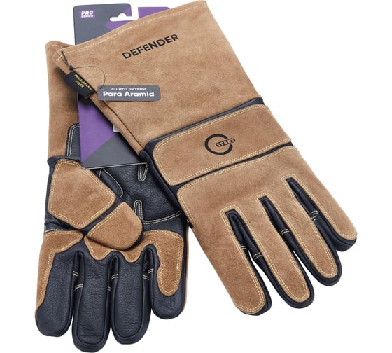 Краги из спилка и кожи DEFENDER Start STG1950