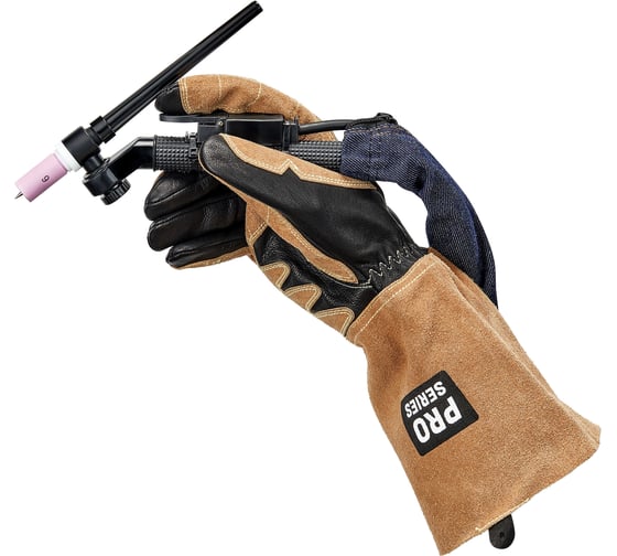 Краги из спилка и кожи URBANI Start STG3100