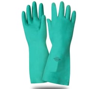 Перчатки Safeprotect МЕТЕОР-SP (нитрил, хлопковый слой, толщина 0.38 мм, длина 330 мм) р. 9 (L). 12 пар 60050