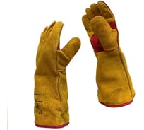 Краги утепленные Master-Pro 2 пары. Категория А, СВАРЩИК ЛЮКС, спилковые с меховой подкладкой, размер 11, 12025-KSLW-11-2