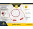 Беруши со шнурком Delta Plus CONICCO2, 200 пар CONICCO2VRO200 2