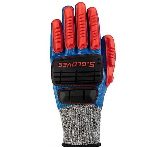 Перчатки защитные противоударные S. GLOVES KAMA серия IMPACT, размер 10 31240-10