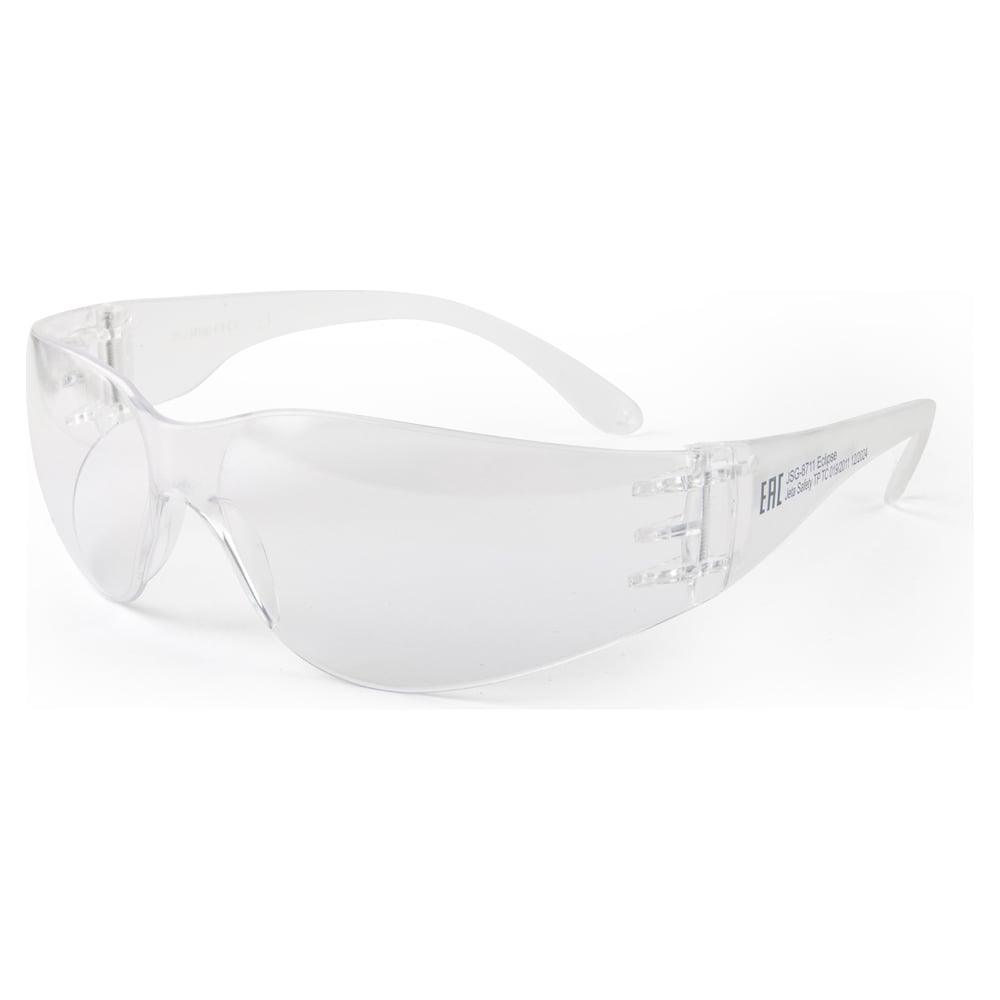 ОчкиспокрытиемотцарапинJetaSafetyспанорамнымобзором,открытыеJSG-8711