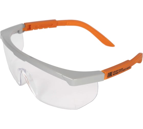 Очки с защитой от запотевания Jeta Safety + чехол, с боковой защитой и регулировкой, открытые JSG-9911