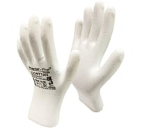 Перчатки рабочие Master-Pro® 100 пар СОФТТАЧ нейлоновые с полиуретановым покрытием размер 8 (S), 3113-NPU-S-100