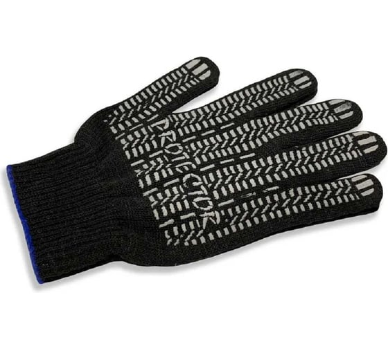 Перчатки рабочие Master-Pro® 50 пар. Категория А х/б ШЕРЛ (АНТРАЦИТ ПРОТЕКТОР), 10 класс вязки, плотность 5/10, размер 10, 4210-SHRL-50