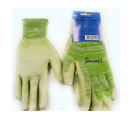 Универсальные перчатки с полиуретановым покрытием UNITRAUM р-10 UN-P002-10