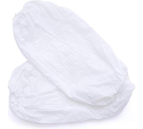 Одноразовые полиэтиленовые нарукавники ООО Комус, цвет белый, 40х25см, 50 пар 1311621