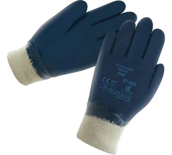 Перчатки от механических повреждений Ansell ActivArmr Hycron 27-602-11