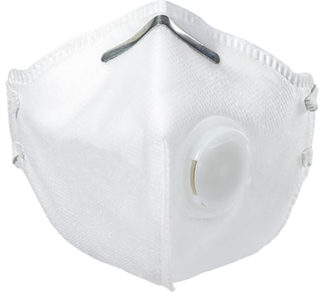 Полумаска фильтрующая складная с клапаном ИСТОК FFP2 (1СК) 10019