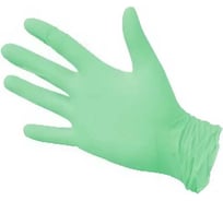Перчатки смотровые неопудренные ARCHDALE NitriMax нитриловые, зеленые, 4г, 50 пар, р.L B185L
