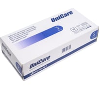 Перчатки смотровые ARCHDALE Блок Unicare особопрочные, латексные, неопудренные, синие, 13 г, р S, 25 пар B172S