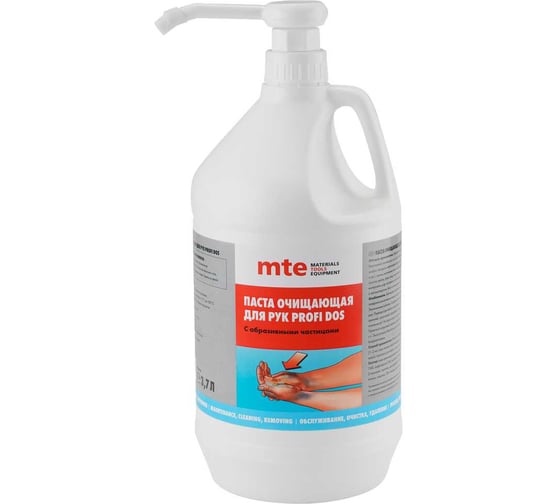 Паста очищающая для рук MTE Profi DOS 3.7л 2893960037 1