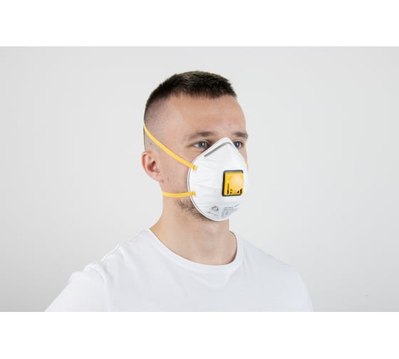 Респиратор Jeta Safety FFP1 с клапаном (1 шт.), чашеобразный, JM-8612MP