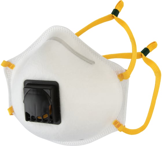 Респиратор с клапаном Jeta Safety 1 шт, с регулировкой, FFP3 R D, чашеобразный JM-7632MP 1