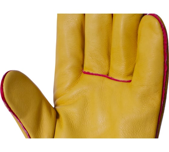 Перчатки-краги 2Hands р. 10.5, кожа КРС/спилок, КРС/швы, Kevlar Т33-11-ru Siberia