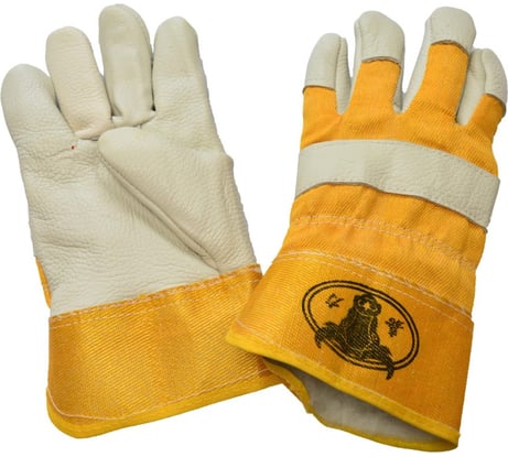 Перчатки Спец ЮКОН МЕХ кожа, искусственный мех, размер10, XY132 И-8077