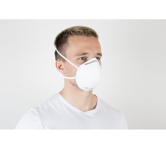 Респиратор без клапана Jeta Safety 2 шт, FFP1 NR D, чашеобразный JM-8610MP