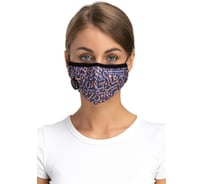 Полумаска RINIDI Silver Nano Мирта Артемия Лебедева, 4-х слойная FPP-15 Мирта-Nano