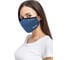 Полумаска RINIDI Silver Nano Royal Blue Silver, 4-х слойная FPP-15 Nano-blue 2