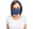 Полумаска RINIDI Silver Nano Royal Blue Silver, 4-х слойная FPP-15 Nano-blue 3