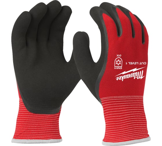 Перчатки с уровнем сопротивления порезам 1 Milwaukee зимние, р. XXL/11 4932479003 1