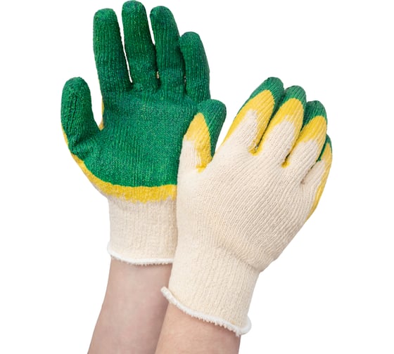 Утепленные перчатки с двойным латексным обливом Gigant, 9 размер, 10 пар GHG-07-1 1