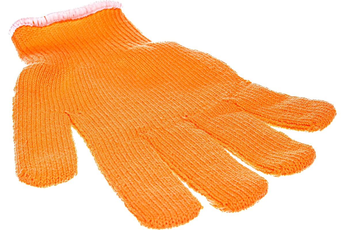 Утепленные акриловые перчатки с начесом  10 класс GHG-03 .