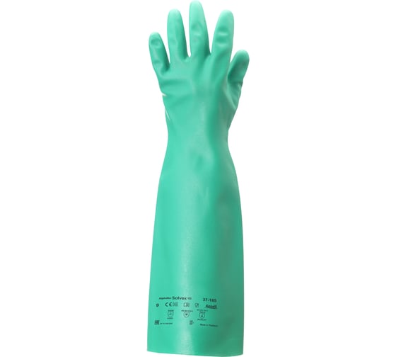 Перчатки Ansell AlphaTec 37-185, размер 9, 12шт 37-185-9