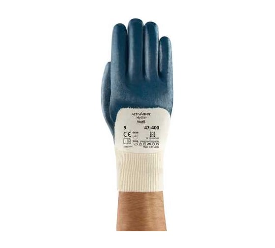 Перчатки Ansell Hylite 47-402, размер 7, 12шт 47-402-7 1