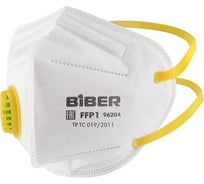 Фильтрующая полумаска с воздушным клапаном Biber БИБЕР 96204 FFP1 тов-205897
