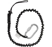 Одинарная эластичная стропа VENTO, с петлей для крепления инструмента, с карабином vnt 277 set 0013