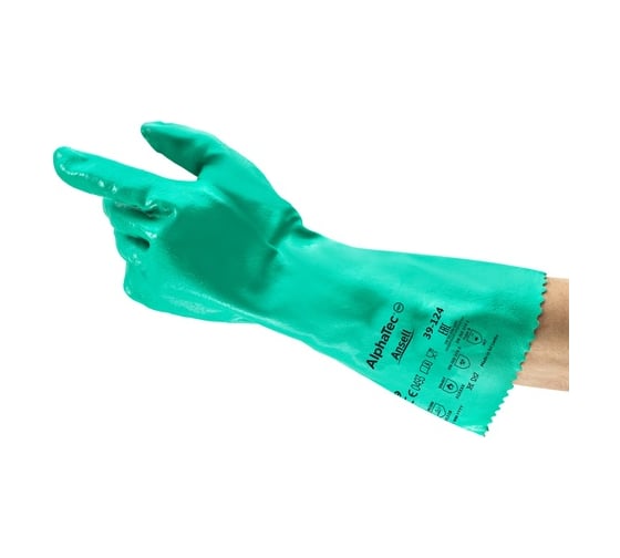 Перчатки Ansell AlphaTec 39-124 , размер 8, 12шт 39-124-8