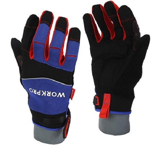 Перчатки механика рабочие Workpro XXL WP371003 1
