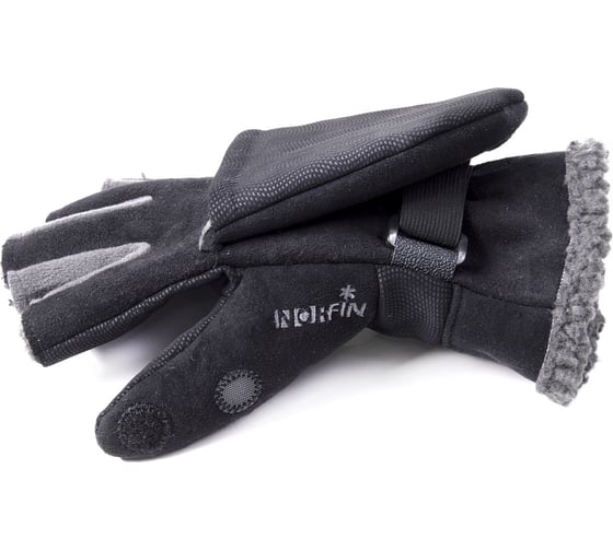 Перчатки-варежки NORFIN AURORA BLACK р.L 703035-L