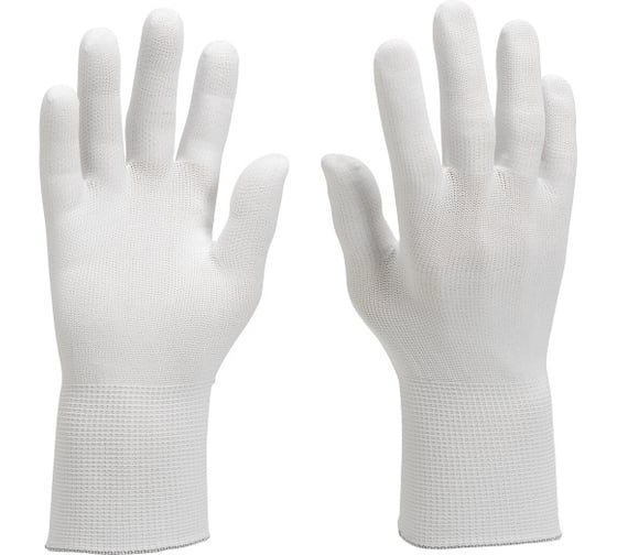 Нейлоновые перчатки Kimberly-Clark KleenGuard G35, 24 см, единый дизайн для обеих рук, белый, XL 38720