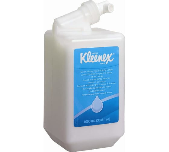 Увлажняющий крем для рук и тела Kimberly-Clark Kleenex Картридж, белый, 1 л 6373