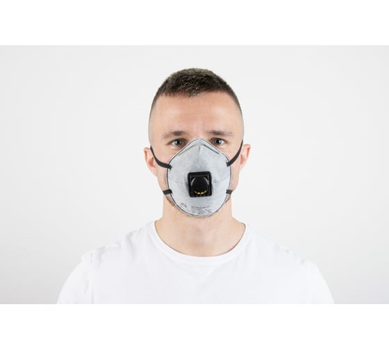 Респиратор Jeta Safety угольный FFP1 с клапаном, чашеобразный JM-8616MP