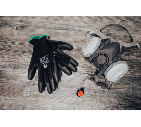 Перчатки для точных работ Jeta Safety 3 пары, с полиуретановым покрытием, разм.XXL/11 JP011b-XXL